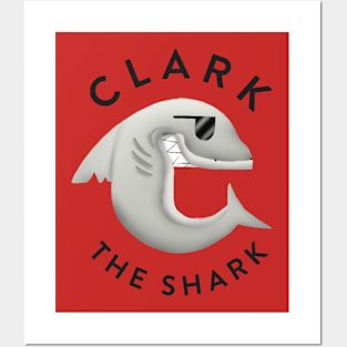 Clark The Shark Posters and Art